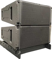 Système de sonorisation professionnel VE 20, ligne de baffles double 10 pouces, haut-parleur DJ, équipement musical professionnel