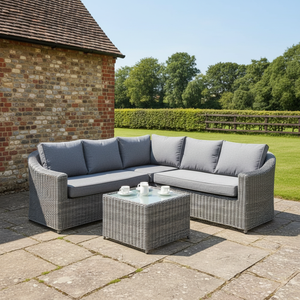 Ensemble <span class=keywords><strong>de</strong></span> canapés modernes en <span class=keywords><strong>rotin</strong></span> rond, solution complète professionnelle pour hôtels, villas, jardins ou patios, idéal pour les espaces <span class=keywords><strong>de</strong></span> détente extérieurs. - Product Image 2