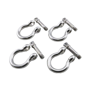 Shackle jangkar baja tahan karat tugas berat 1/4 inci, rantai jangkar gelang kapal layar, pin sekrup, perlengkapan rigging - Product Image 6