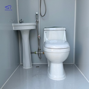 Nuevo Baño Portátil, Baño Móvil Prefabricado, Baño Público Duradero, Baño Portátil Ecológico para Acampar al Aire Libre - Product Image 4