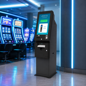Terminal de Canje de Boletos, Kiosco de Pago Automático con Escáner de Código QR para Máquinas de Juegos de Habilidad que Funcionan con Monedas - Product Image 3