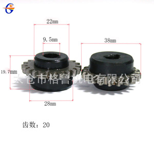 Roue d'entraînement double Gl à 20 dents, accessoire pour alimentateur de fil de soudage - Product Image 5