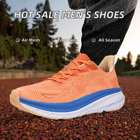 Chaussures de course pour hommes de haute qualité, légères, antidérapantes, respirantes, en PU, avec lacets, taille 36-45, vente chaude