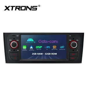 XTRONS แอนดรอยด์12วิทยุติดรถยนต์,วิทยุสเตอริโอ Gps สำหรับ Fiat Grande Punto /Linea พร้อมลิงค์กระจกเครื่องเล่นดีวีดีในรถยนต์ Estereo Del Coche