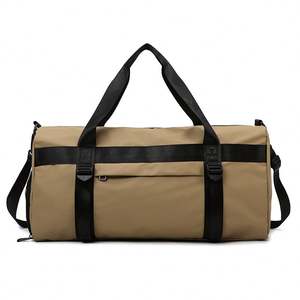 Sac de sport pour homme personnalisé en gros, sac de sport tendance avec séparation sèche et humide, sacs de yoga d'extérieur avec fermeture à glissière pour la salle de sport et les voyages - Product Image 1