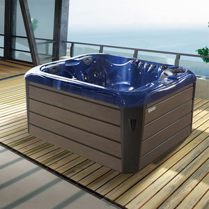 Baignoire carrée à jets d'eau, spa, bain à remous, longueur personnalisée, avec robinet, pour la détente à domicile - Product Image 2