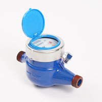 DN15-50mm Liquid Sealed Multi-Jet Type Wet-Dial Mechanical Cold Water Meter