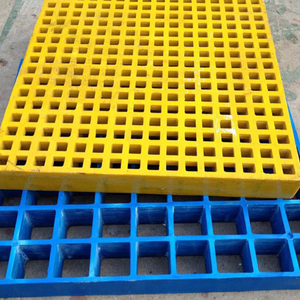 Grp Plancher Grille Plate-Forme Échelle Passerelle Grille <span class=keywords><strong>Plastique</strong></span> Renforcé Frp Grille Lave-<span class=keywords><strong>Voiture</strong></span> Boutique Drainage Canal Fibre De Verre Grille - Product Image 4