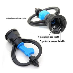 Arrosage de jardin 360 degrés 1/2 3/4 pouces filetage mâle femelle Arroseur papillon Arroseur micro rotatif Mini arroseur - Product Image 1