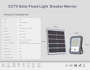 Đèn năng lượng mặt trời với máy ảnh - Product Image 5