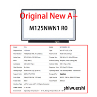 Layar LCD Original Baru A+ 12.5" Grosir M125NWN1 R0 R1 R2 N125HCE GN1 GPA G61 HB125WX1 200 100 201 V3.0 untuk Panel Layar AIO