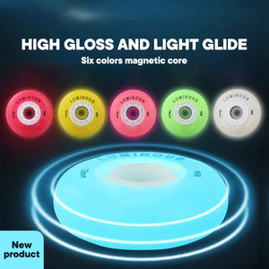 Vente en gros de nouveaux patins à roulettes en PU multicolores lumineux authentiques patins à glace résistants à l'usure pour patins à roulettes - Product Image 6