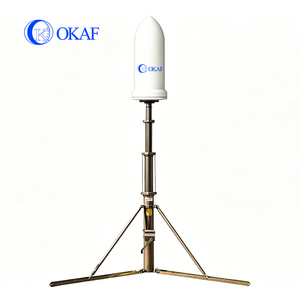 Mât télescopique manuel portable OKAF <span class=keywords><strong>avec</strong></span> manivelle anti-drone pour la détection, le positionnement et la prévention des intrusions de drones - Product Image 2
