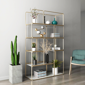 Wohnzimmer Metall Bücherregale Lager regale Trennwand Trennwand Lager regale Trennwand Wand Büro trennwand Eisen Bücherregale - Product Image 2