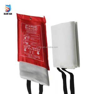 <span class=keywords><strong>Couverture</strong></span> anti-feu OEM Rescue résistante à la chaleur jusqu'à 550°C, 1,2 m x 1,8 m, épaisseur 0,43 mm, 0,45 mm, 0,8 mm, grande taille personnalisée - Product Image 2