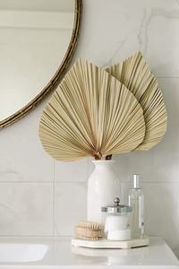 Abanico Decorativo Escandinavo con Hojas de Palma y Flores Secas para Decoración del Hogar, Bodas, Fiestas, Halloween, Acción de Gracias, Navidad, Día de la Madre - Product Image 5