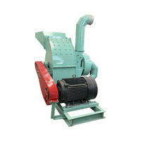 Machines pour le traitement de la sciure de bois de noix de coco déchiqueteuse broyeur de paille broyeur d'écorce d'arbre broyeur à marteaux de balle de riz