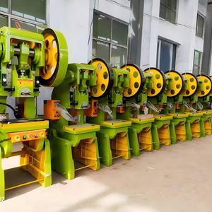 Máquina de Estampagem Mecânica Excêntrica J23-10T Série 12-40 Toneladas, Venda Quente de Fábrica, Bomba de Motor de Alta Eficiência - Product Image 2
