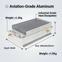 Module amplificateur de puissance RF N78 3400-3600 MHz 13/25/50W haute puissance avec télécommande pour la communication sans fil industrielle R&D