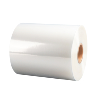 Film rétractable POF pour paniers-cadeaux, artisanat, qualité alimentaire, résistant à l'humidité, transparent, polyoléfine, film rétractable à la chaleur, taux de rétraction élevé