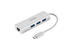 Cổng <span class=keywords><strong>USB</strong></span> 4 Trong 1 Di Động Đa Cổng Nhôm 4 Trong 1 Máy Tính Xách Tay Bộ Chuyển Đổi HDMI <span class=keywords><strong>Rj45</strong></span> Bộ Sạc Type C 3.0 <span class=keywords><strong>USB</strong></span> C Hub 4 Cổng <span class=keywords><strong>USB</strong></span> Hub - Product Image 4