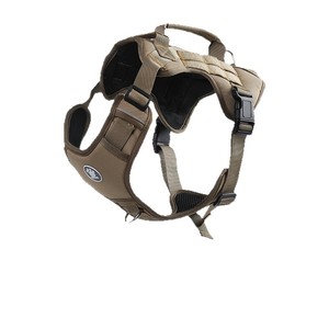 パーソナライズされた環境にやさしいシンプルな戦術犬用ハーネスベスト最新流行の反射調整可能引きなしトレーニング高級スポーツ - Product Image 1