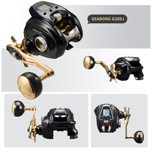 DAIWA SEABORG moulinet électrique en acier inoxydable roue de comptage 6.3:1 rapport de vitesse main gauche pêche à la traîne lac grand jeu pêche - Product Image 2