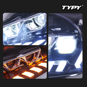 Kit de conversion de phares LED à triple lentille TYPY pour Toyota Vios 2005-2007 avec feux de jour et clignotants séquentiels - Product Image 2