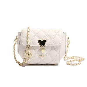 Mini sac à chaîne matelassé avec diamants de luxe en stock sac à bandoulière tendance pour femmes à la mode Ins pour femmes - Product Image 2