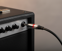 Câble de microphone professionnel en PVC, paire torsadée stéréo/TRS mâle-mâle, fil blindé tressé