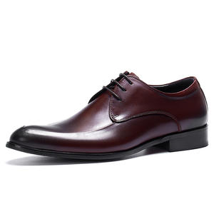 Chaussures Oxford Goodyear pour hommes, en cuir véritable, fabriquées à la main, style rétro, décontractées et habillées, à lacets, avec semelle intermédiaire et extérieure en caoutchouc - Product Image 5