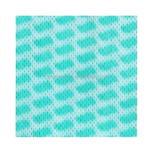Lingettes de nettoyage de cuisine écologiques en tissu non tissé imprimé motif feuilles, rouleau <span class=keywords><strong>jumbo</strong></span> 22 mailles - Product Image 3