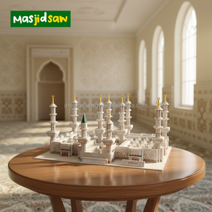 Puzzle 3D en mousse EPS Masjidsaw - Modèles à assembler de la Mosquée <span class=keywords><strong>Al</strong></span>-Nabawi, de la Grande Mosquée de la Mecque (Kaaba) et de la Mosquée <span class=keywords><strong>Al</strong></span>-Haran (Médine, Arabie Saoudite) - Product Image 6