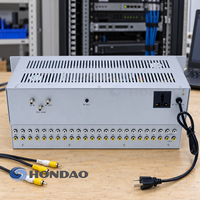 Modulator AV ke RF TCM24J dengan 24 Input Audio Video RCA untuk Distribusi Sinyal TV Kabel Analog