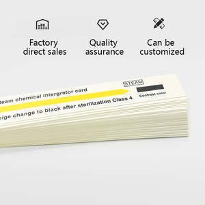 Fábrica Best Sellers Médico Descartável Vapor <span class=keywords><strong>Autoclave</strong></span> Teste Indicador Tiras 15mm * 100mm Indicador Químico - Product Image 2