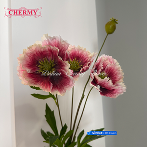 CM-DC051 Đại Liên chermy Chất lượng cao phổ biến thuốc phiện/ngô thuốc phiện/<span class=keywords><strong>papaver</strong></span> rhoeas hoa nhân tạo - Product Image 2