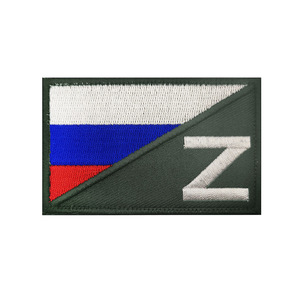 New Design Russia Embroidery Morale Tactics Patches Badge With <strong>Hook</strong> <strong>and</strong> <strong>Loop</strong> - Product Image 5