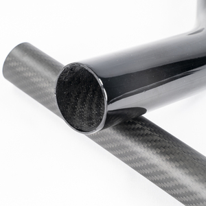 カスタムサイズ3Kカーボンファイバーチューブ 軽量で耐久性のある丸パイプ OEM工場生産 CNC切断加工 - Product Image 5