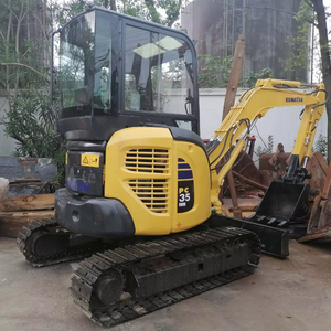 Vente flash : Excavatrice d'occasion KOMATSU PC35, mini pelle hydraulique de 3,5 tonnes, moteur à chenilles, pompe hydraulique, 20 kW, Japon, pas cher, travaux de terrassement - Product Image 1