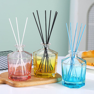 Chất lượng cao Gradient màu hồng trống phòng khuếch tán chai với hộp sang trọng sậy khuếch tán chai - Product Image 3