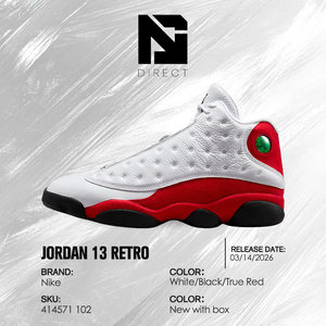 Air Jordan 13 Retro 'Chicago' 2026, Zapatillas de Baloncesto Retro de Caña Alta con Cordones, de Cuero Genuino - Product Image 6