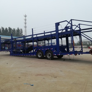 Transport de camions légers bon marché en Ouzbékistan, semi-<span class=keywords><strong>remorque</strong></span> porte-voitures 6 places 8 places - Product Image 6