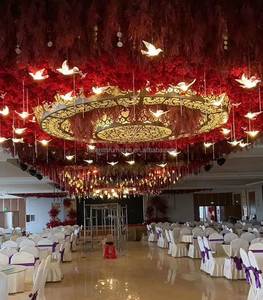 Uccelli Decorativi in Acrilico Trasparente con Luci LED Sospese per Soffitto, per Matrimoni - Product Image 6