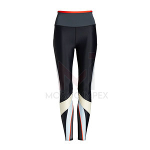 Kunden spezifische schnell trocknende Sublimation Gedruckte benutzer definierte Log-und Design-Leggings für Frauen zum besten Preis - Product Image 1