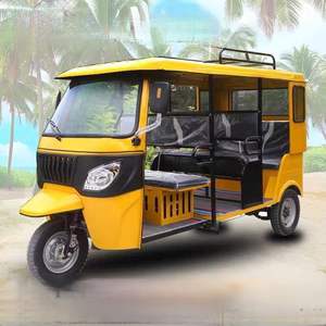 Vendita calda nuovo arrivo 250cc cilindrata Tuk Tuk elettrico Taxi per passeggeri a corpo chiuso a tre ruote motorino triciclo - Product Image 3