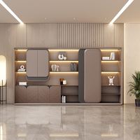 Classeurs de Luxe en Bois, Mobilier de Bureau, Rangement Coloré pour Vêtements de Chambre et Documents