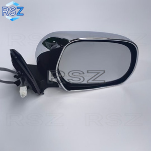RAYSEZE LC para 2003 2008 Toyota <span class=keywords><strong>Land</strong></span> <span class=keywords><strong>Cruiser</strong></span> Prado FJ120 espejo retrovisor lateral espejo retrovisor cromado 87940-6A270 87910-6A400 - Product Image 3
