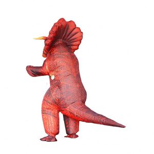 Disfraz Inflable de Dinosaurio Triceratops para Fiesta de Halloween, Cosplay, Disfraz de Dinosaurio de Lujo, Fabricado en Indonesia - Product Image 4