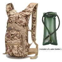 Sac à dos de randonnée Olive Patrol pour vélo, compatible avec une poche à eau de 3L, sac à dos de sport pour le cyclisme en plein air, sac à dos de montagne