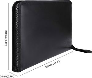 Hot Selling Fireproof Document Expanding <b>Filing</b> <b>Folder</b> Office/School Use Zipper Organ <b>Folder</b> Colorful Storage Solution - Product Image 3
